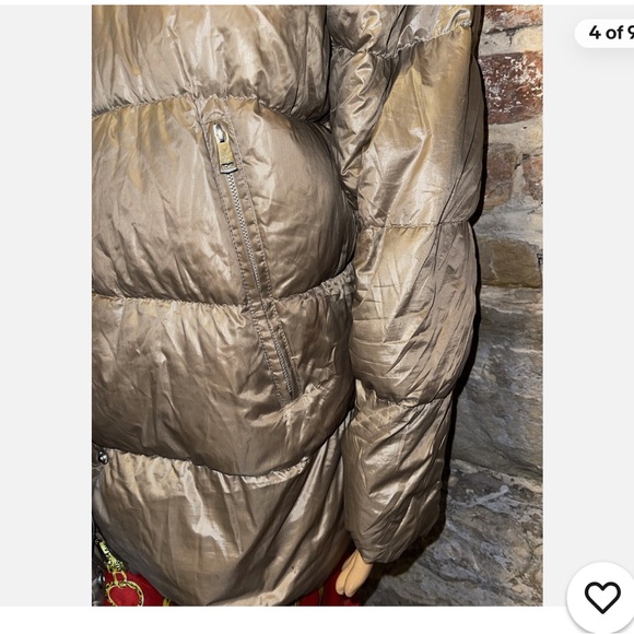 Lauren Ralph Lauren Crayfrutay truffle Down Puffer Winter Coat - Picture 5 of 7